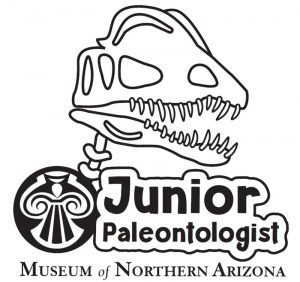 MNA Junior Paleontologist logo